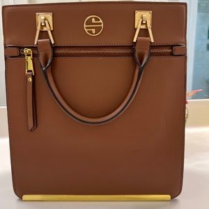 Segolene en Cuir Handbag